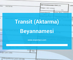 When and how the export declaration that which the transit declaration is attached is closed?